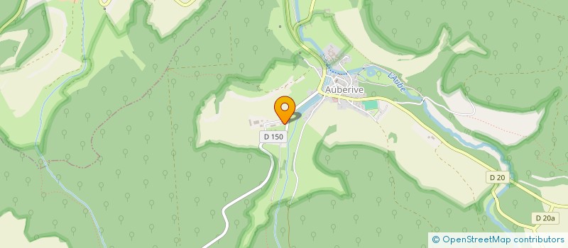 localisation de l'entreprise AUBERIVE USINAGE PRECISION à AUBERIVE