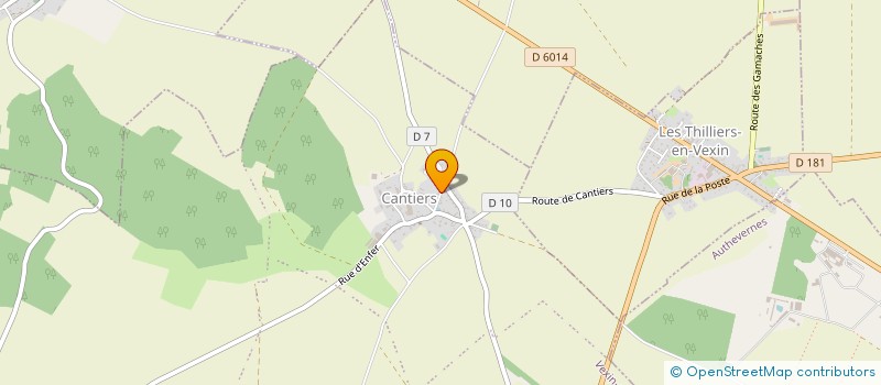 localisation de l'entreprise AUBERT  VEXIN-SUR-EPTE