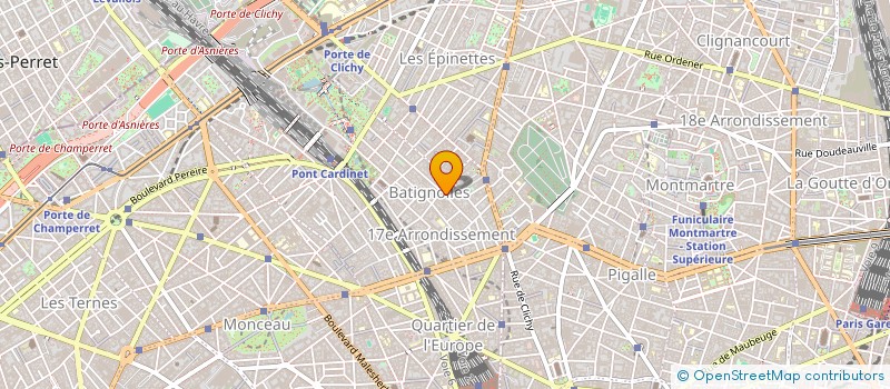 localisation de l'entreprise AUBERT DUBOST  PARIS