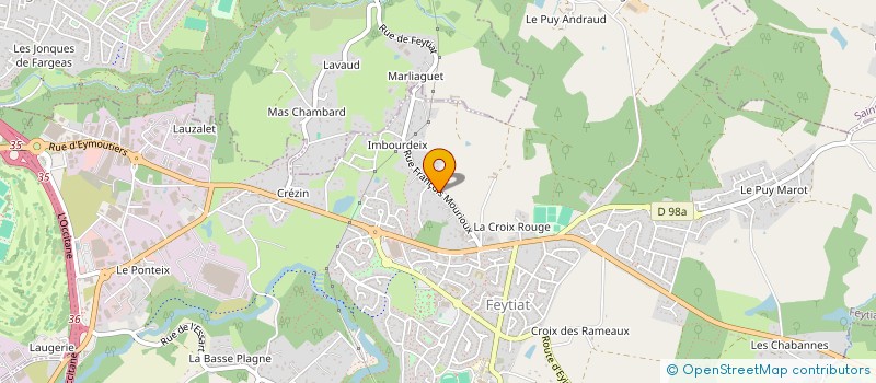 localisation de l'entreprise AUBERT-DUMOND à TALENCE