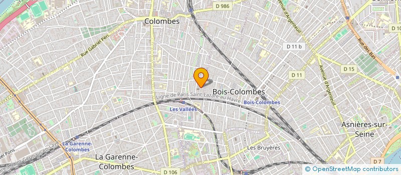 localisation de l'entreprise AUBERT INVESTISSEMENTS à COLOMBES