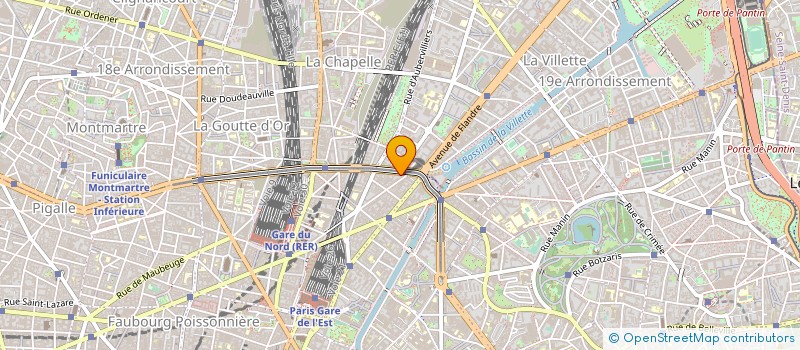 localisation de l'entreprise AUBERT MOREL à PARIS