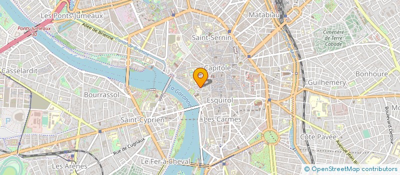 localisation de l'entreprise AUBERT MUSIC à TOULOUSE