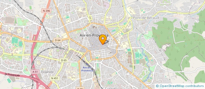 localisation de l'entreprise AUBERT PRECISION HORLOGERE à AIX-EN-PROVENCE