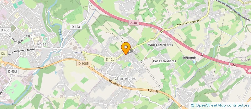 localisation de l'entreprise AUBERT TRANSPORT RAPIDE INTERNATIONAL  CHARNECLES