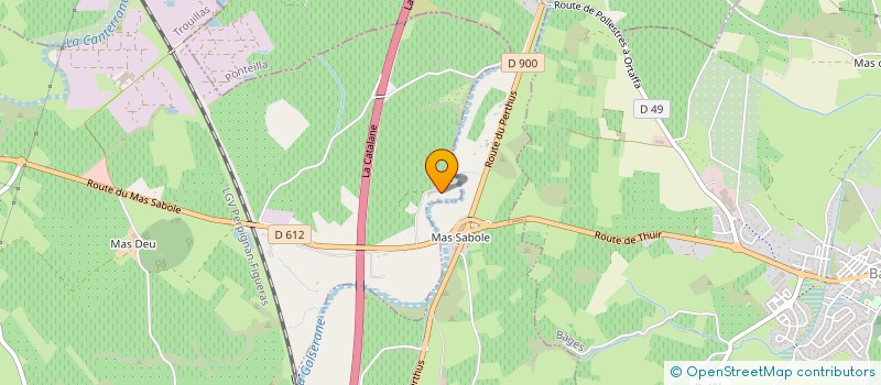 localisation de l'entreprise AUBERT TRAVAUX AGRICOLES à CAMELAS
