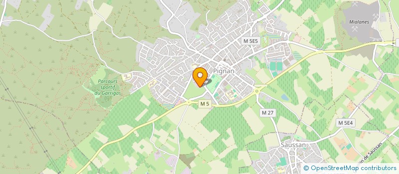 localisation de l'entreprise AUBERTIN CONSULTANT à PIGNAN