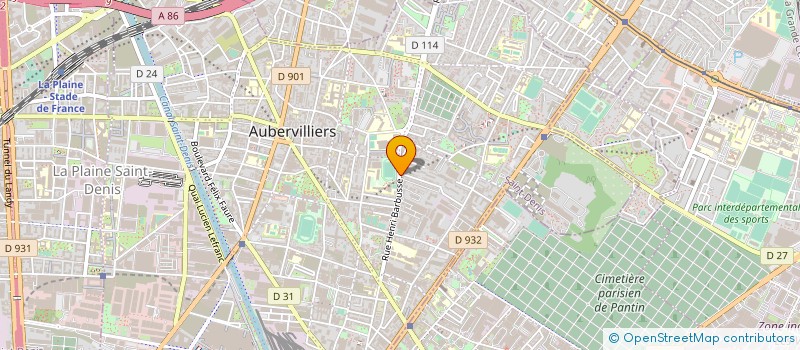localisation de l'entreprise AUBERVILLIERS POIDS LOURDS à AUBERVILLIERS