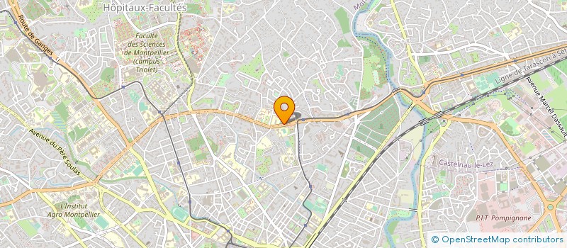 localisation de l'entreprise AUBERY DISTRIBUTION à MONTPELLIER