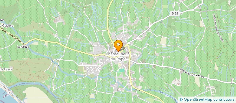 localisation de l'entreprise AUBESPIN  CHATEAUNEUF-DU-PAPE