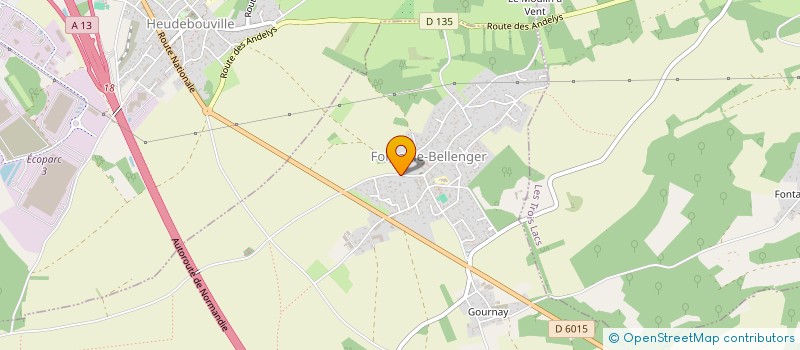 localisation de l'entreprise AUBEVOYE PIZZA  LE VAL D'HAZEY