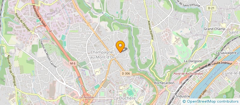 localisation de l'entreprise AUBIMMO  CHAMPAGNE-AU-MONT-D'OR