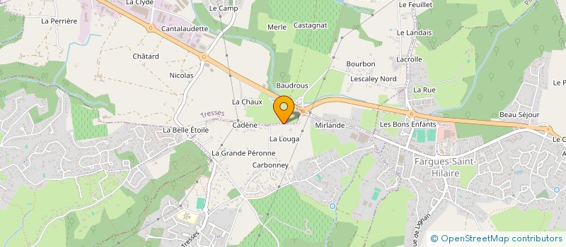 localisation de l'entreprise AUBIN 2023  CARIGNAN-DE-BORDEAUX