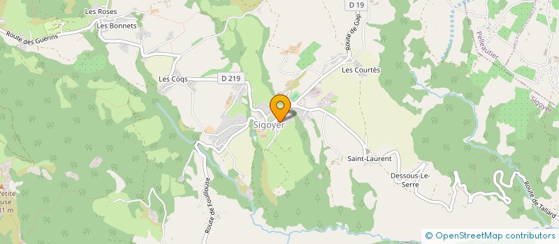 localisation de l'entreprise AUBIN JULY FINANCE  SAINT-ETIENNE-LE-LAUS