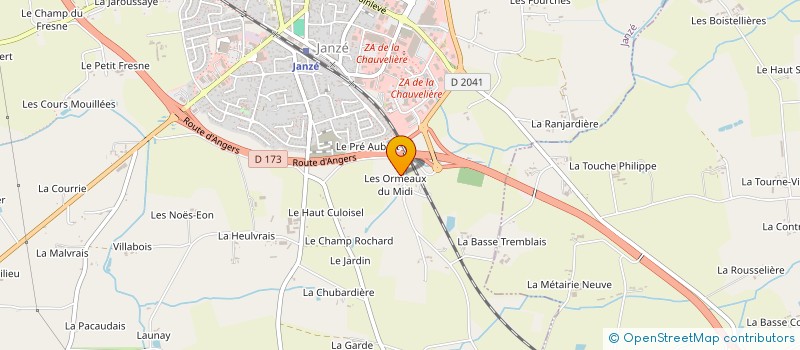 localisation de l'entreprise AUBIN PIERRE ET HELMBOLD H  JANZE