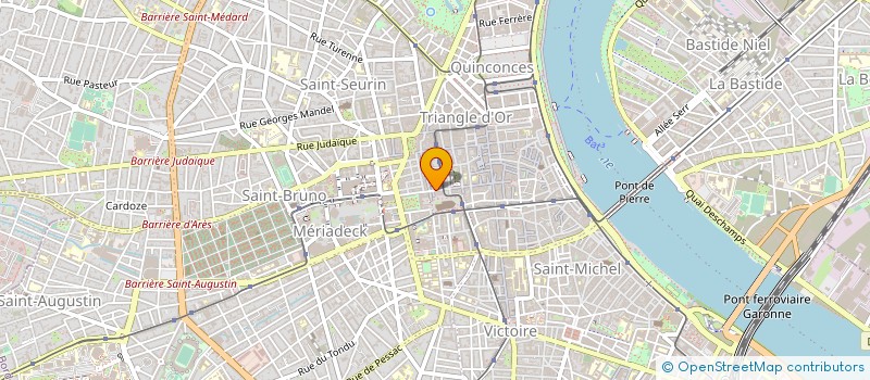 localisation de l'entreprise AUBINAUD-GIRET ET COMPAGNIE à BORDEAUX