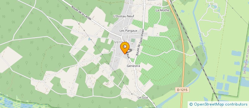 localisation de l'entreprise AUBINEAU DIAGNOSTICS  VENSAC