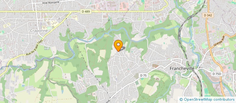 localisation de l'entreprise AUBINEAU PLOMBERIE  FRANCHEVILLE