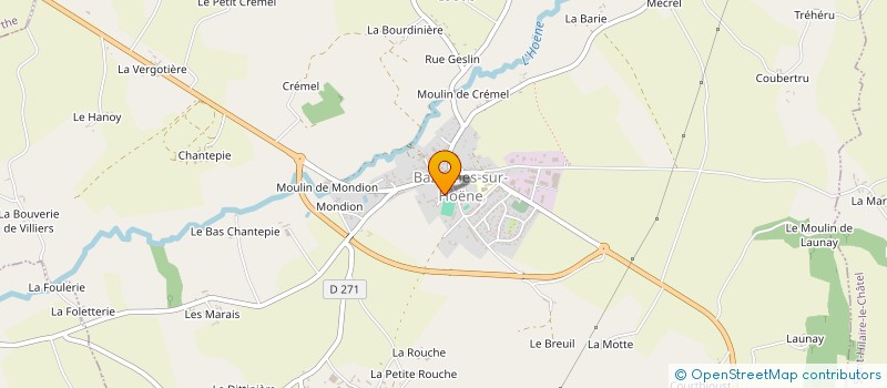 localisation de l'entreprise AUBINOR à BAZOCHES-SUR-HOENE