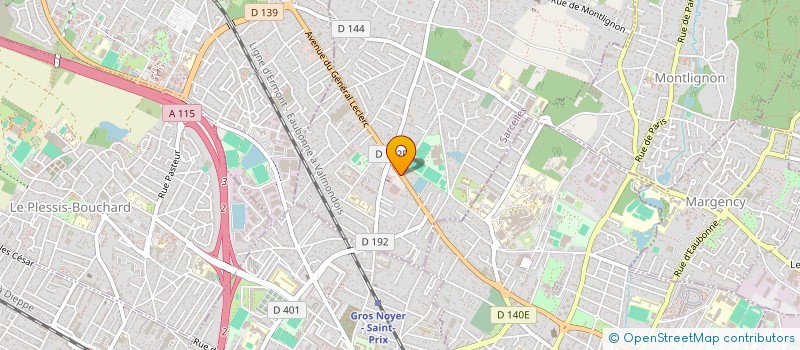 localisation de l'entreprise AUBINS SAINT PRIX à SAINT-PRIX