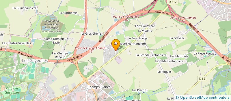 localisation de l'entreprise AUBINVESTISSEMENT  LE RHEU