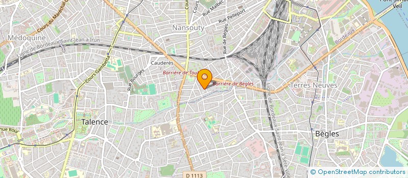 localisation de l'entreprise AUBISSE  BORDEAUX