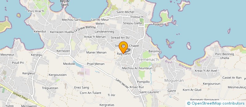 localisation de l'entreprise AUBORDELO  PLOUGUERNEAU