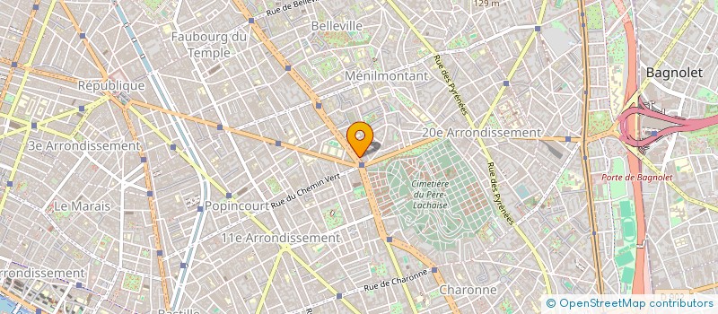 localisation de l'entreprise AUBOURG  PARIS