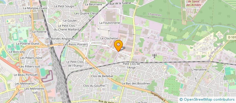localisation de l'entreprise AUBRAIS DISTRIBUTION à FLEURY-LES-AUBRAIS