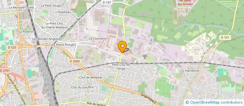 localisation de l'entreprise AUBRAIS JARDI BRICO à FLEURY-LES-AUBRAIS