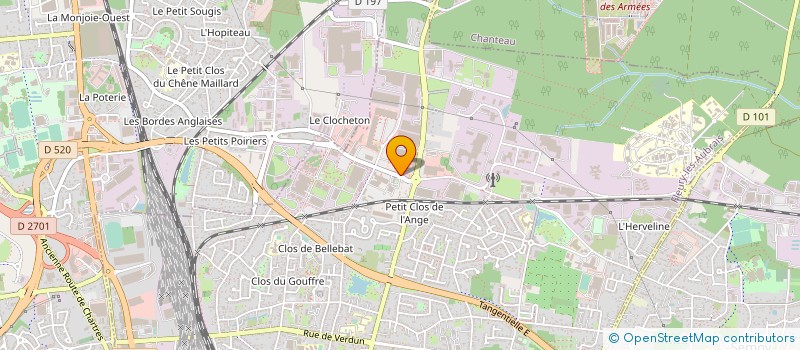 localisation de l'entreprise AUBRAIS VOYAGES à FLEURY-LES-AUBRAIS
