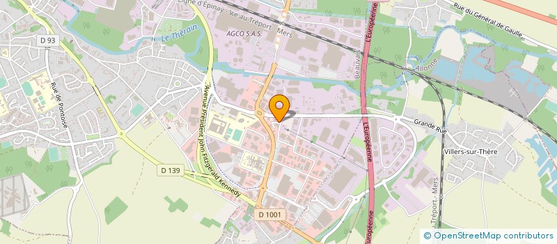 localisation de l'entreprise AUBRESPIN ALARMES CONSEIL SECURITE à BEAUVAIS