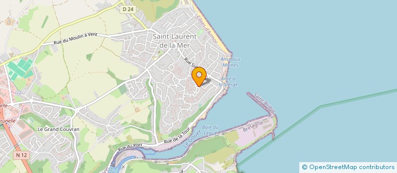 localisation de l'entreprise AUBRI  PLERIN