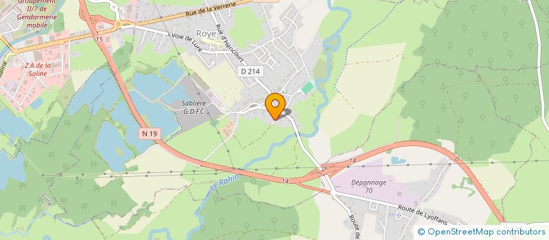 localisation de l'entreprise AUBRIAT IMMOBILIER  ROYE