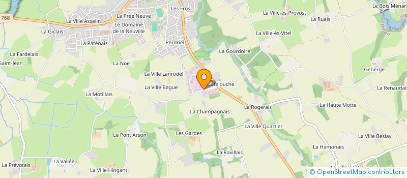 localisation de l'entreprise AUBRIEL  BEAUSSAIS-SUR-MER