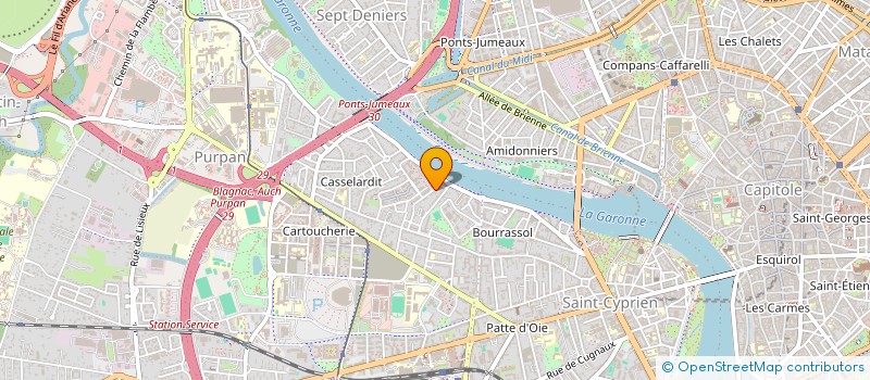 localisation de l'entreprise AUBRY à TOULOUSE