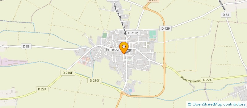 localisation de l'entreprise AUBRY BOUKELOUL DASILVA  ENNEZAT