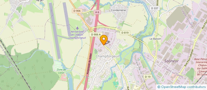 localisation de l'entreprise AUBRY BOURGOGNE LOGISTIQUE SERVICES à CHAMPFORGEUIL