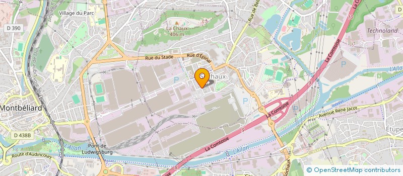 localisation de l'entreprise AUBRY DANY  SOCHAUX