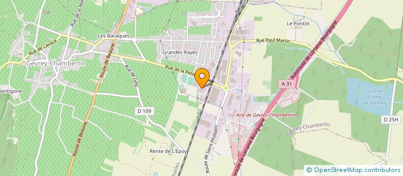 localisation de l'entreprise AUBRY FIXIN  FIXIN