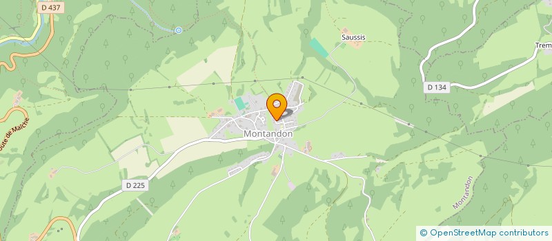 localisation de l'entreprise AUBRY FRANCE  MONTANDON