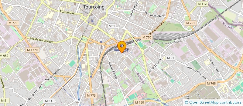 localisation de l'entreprise AUBRY LEMPEREUR  TOURCOING