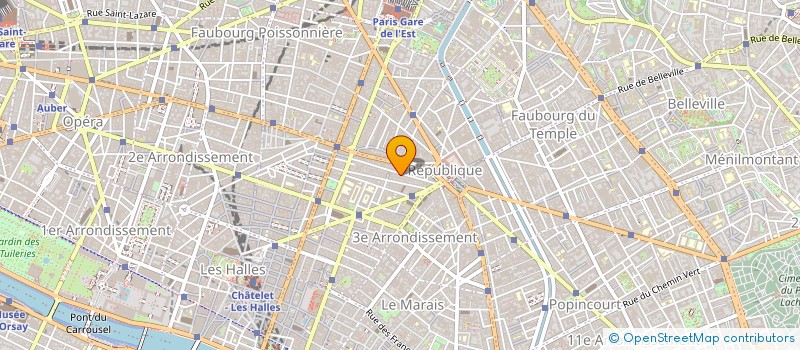 localisation de l'entreprise AUBRYAN à PARIS