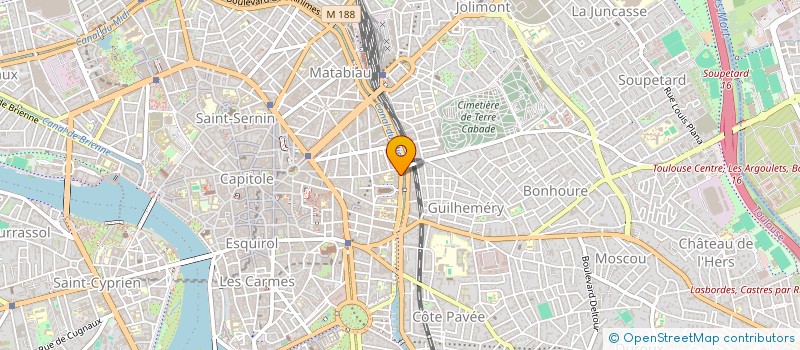 localisation de l'entreprise AUBUISSON 40 à TOULOUSE