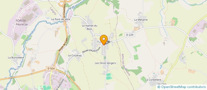 localisation de l'entreprise AUBUSSON EVASION à AUBUSSON
