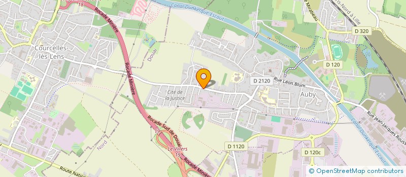 localisation de l'entreprise AUBY DISTRIBUTION MAINTENANCE à AUBY