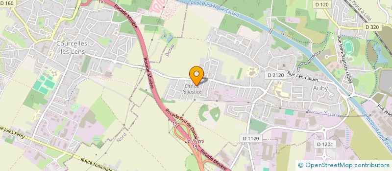 localisation de l'entreprise AUBY UNITE  AUBY