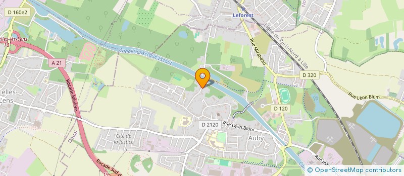 localisation de l'entreprise AUBYMIX  AUBY