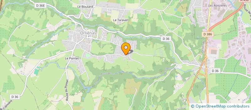 localisation de l'entreprise AUCALA CONSEIL  ORLIENAS