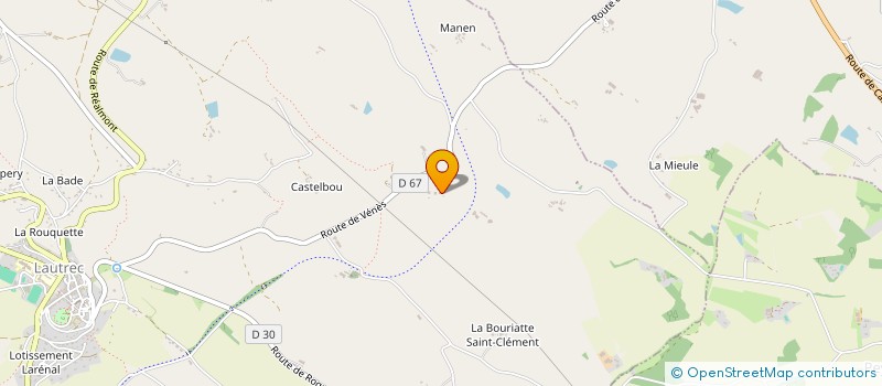 localisation de l'entreprise AUCAM  MONTDRAGON